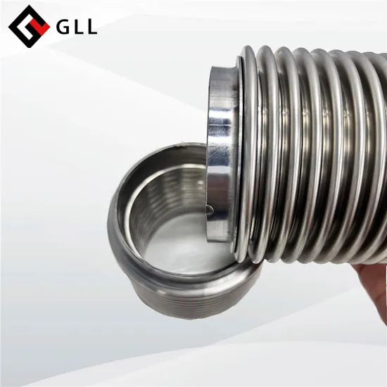 Fole metálico de junta de expansão flexível de fábrica