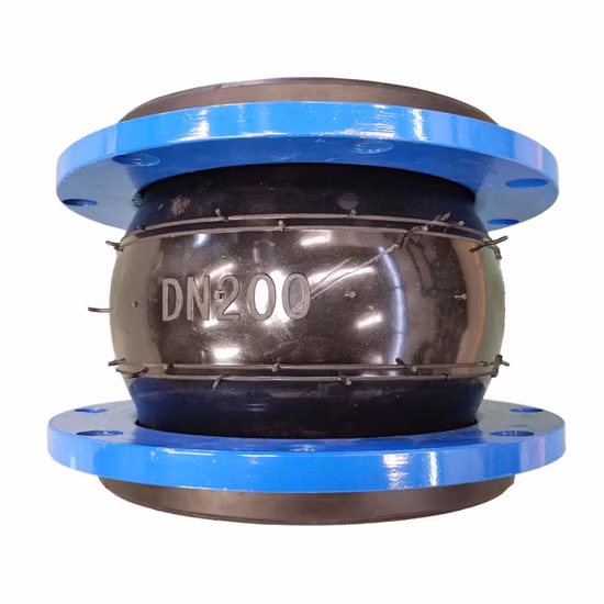 Junta de expansão de borracha do conector flexível da flange de aço do metal do preço de atacado