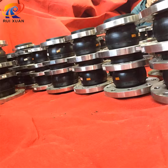 Junta de expansão de borracha flexível EPDM de alta qualidade com flange Pn16