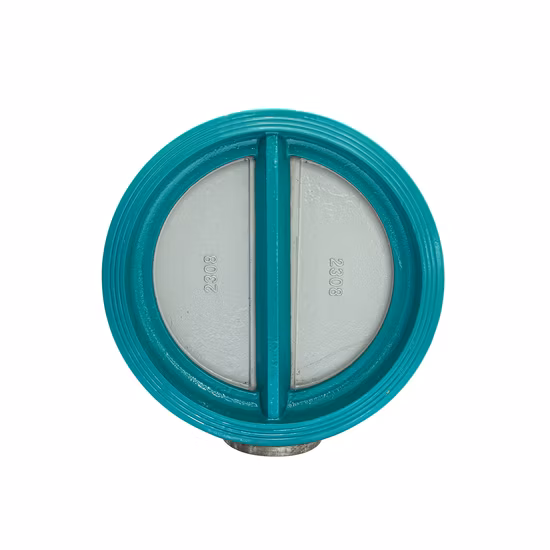 Válvula de retenção silenciadora de flange